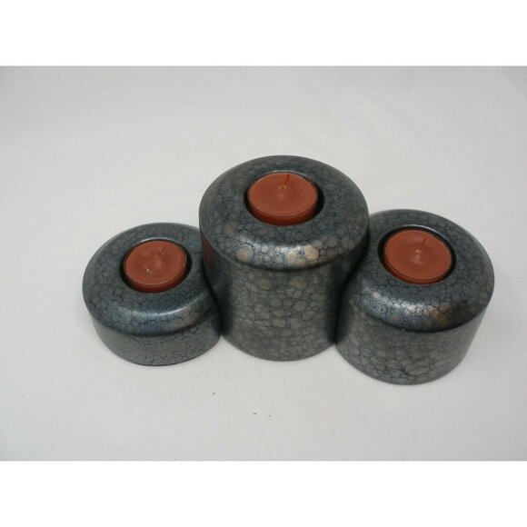 PartyLite Stepping Stones P7168 (set of 3) * Tealights included* - Picture 3 of 10